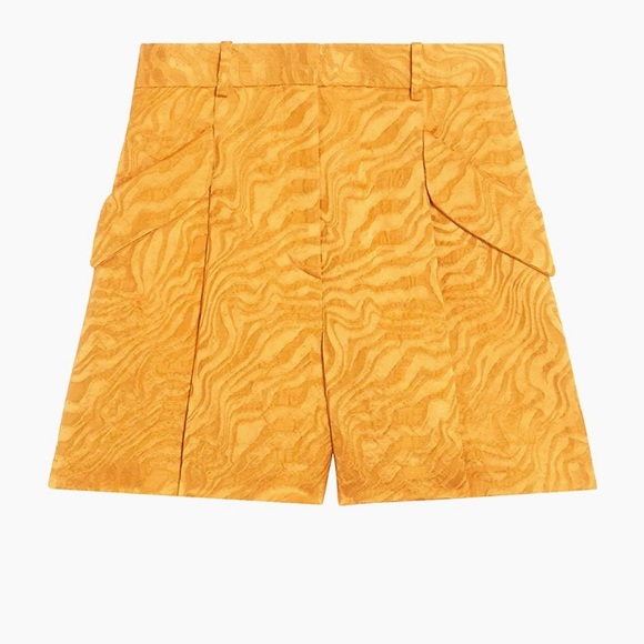 Sandro Pants - Sandro Orsino Wide Jacquard Shorts Size 1/36